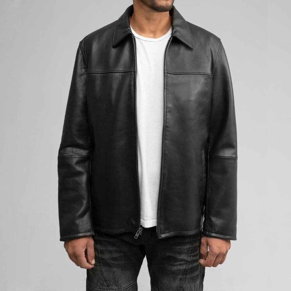 Men's Cowhide Leather Jacket